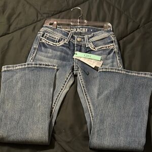 Grace Blue Boot Cut Jeans with Classic Denim Style